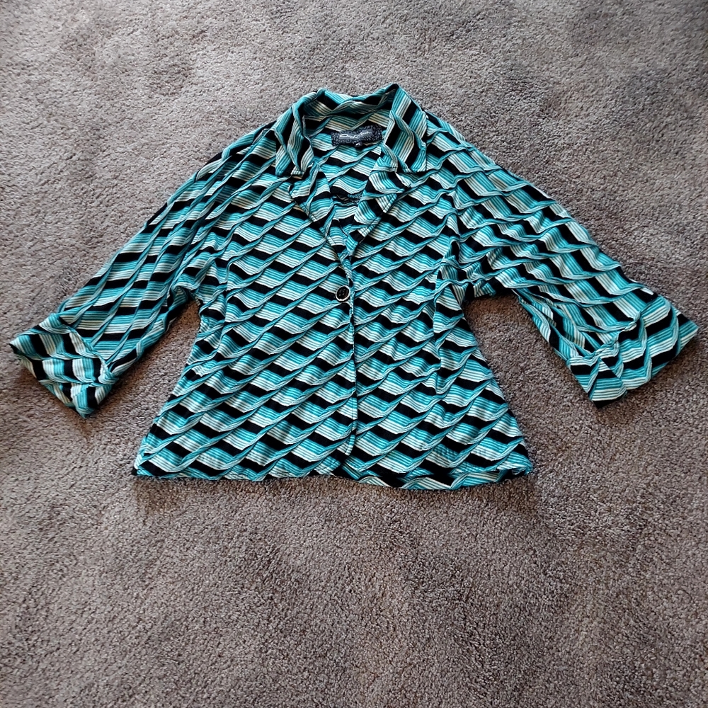PRETTY & PROFFESIONAL 💙Jacket   NWT - Picture 2 of 6